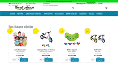 Desktop Screenshot of boernibalance.dk