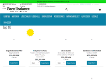 Tablet Screenshot of boernibalance.dk